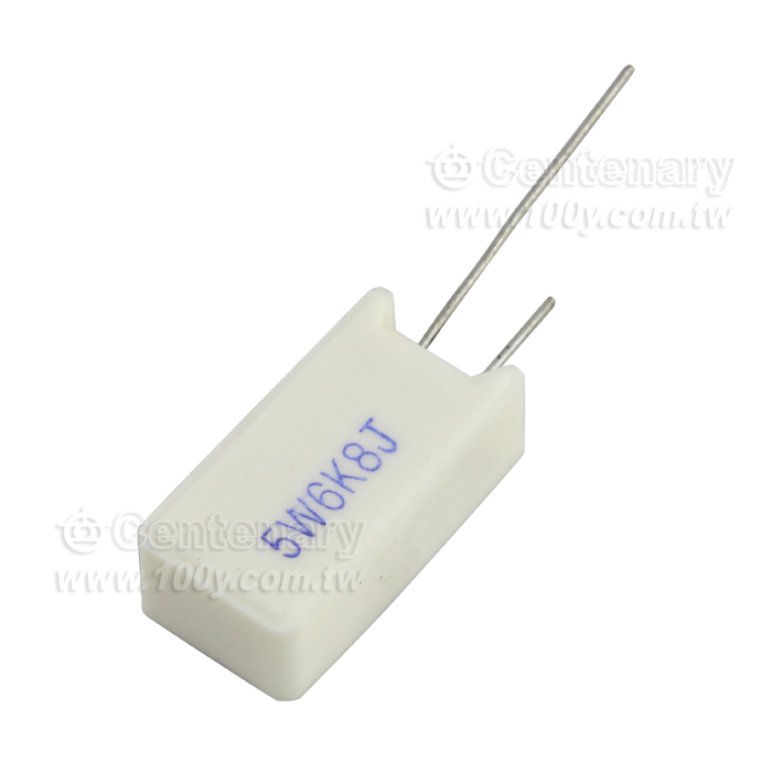 立式水泥電阻 5W 6.8Kohm - 112151 產品圖片