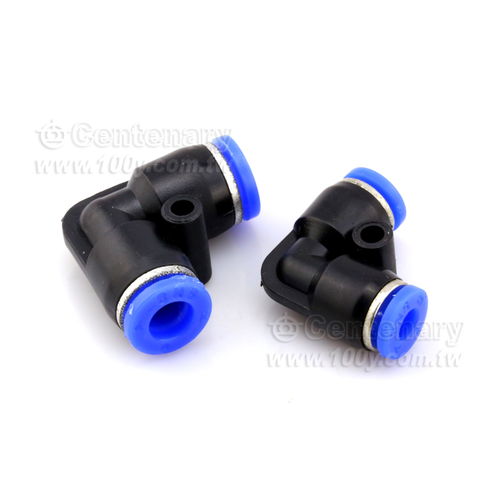氣管彎頭L型快速接頭 6mm - 112466 產品圖片