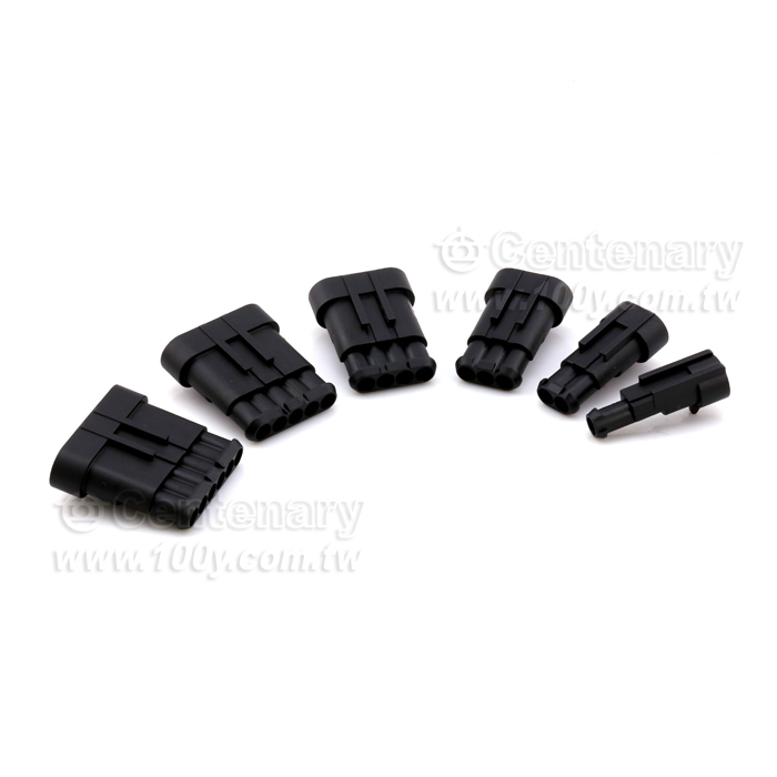 AMP SUPERSEAL 1.5 SERIES 4P CA - 112404 Product Image