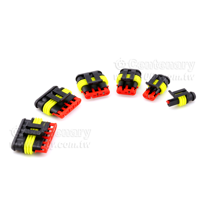 12 V / 24 V, 5 Position, Automotive Housing for Female Terminals - 112412 Product Image
