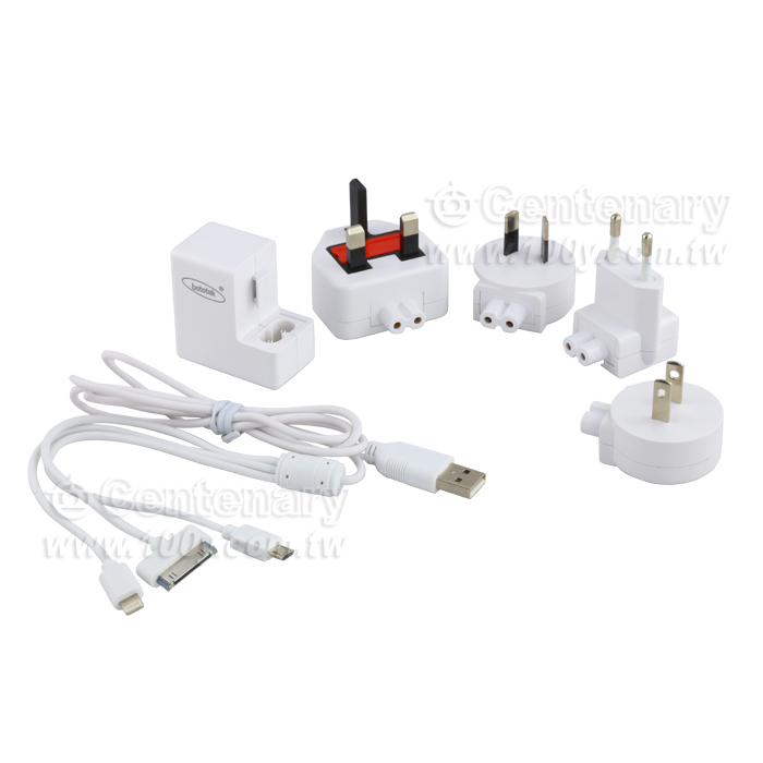 四合一旅行充電器 - 112177 產品圖片