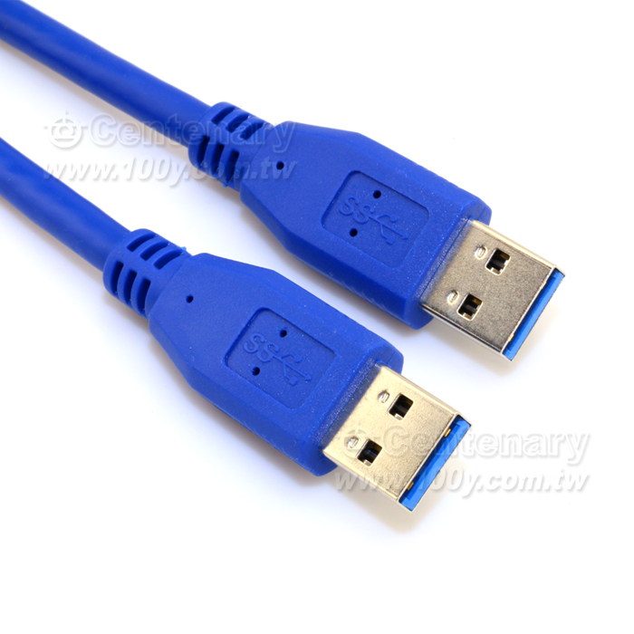 USB 3.0 A公/A公 傳輸線 1.8M (藍色) - 112714 產品圖片