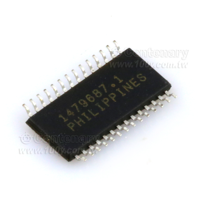 IC DAC 8BIT 100MSPS 28-TSSOP - 74797 產品圖片