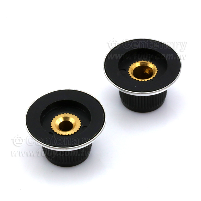 帶刻度旋鈕，金屬面23*16 直徑4.0mm - 112118 產品圖片