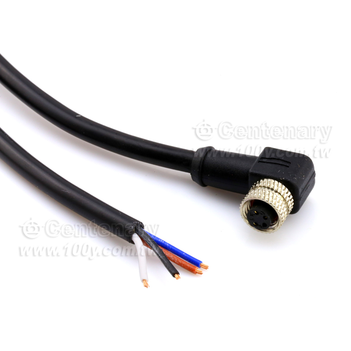 4P Female M8 Sensor Waterproof Cable - 120506 Product Image