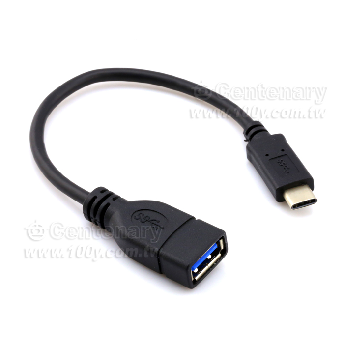 USB3.1-C型公對A型母 0.2M - 112980 產品圖片