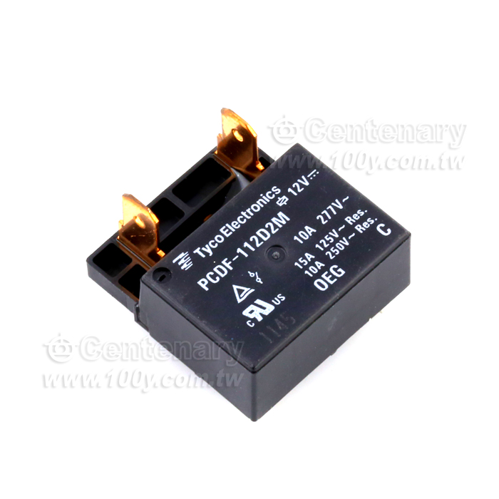 TE_常開4腳高負載繼電器 12V - 107516 產品圖片