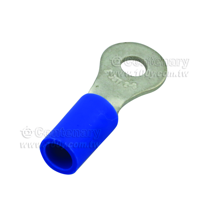 Solderless Terminal Ring Tongue (R Type) Vinyl-Insulated (Flared) - 112370 Product Image