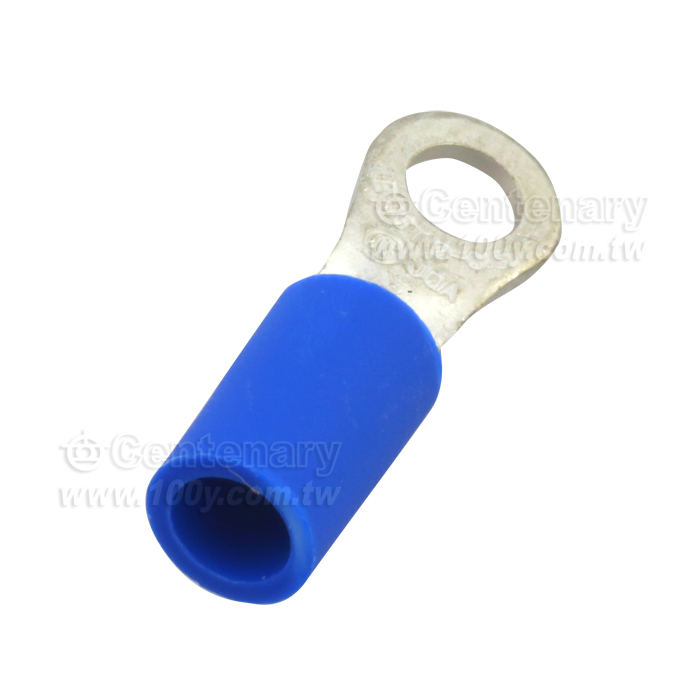Solderless Terminal Ring Tongue (R Type) Vinyl-Insulated (Flared) - 112371 Product Image
