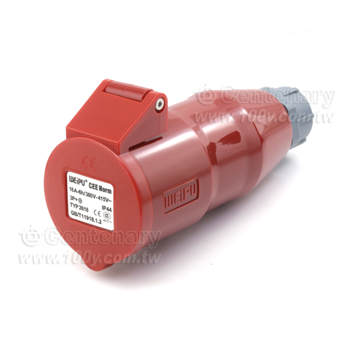 4P/16A 400VAC IP44 母頭 口徑:58mm - 30476 產品圖片