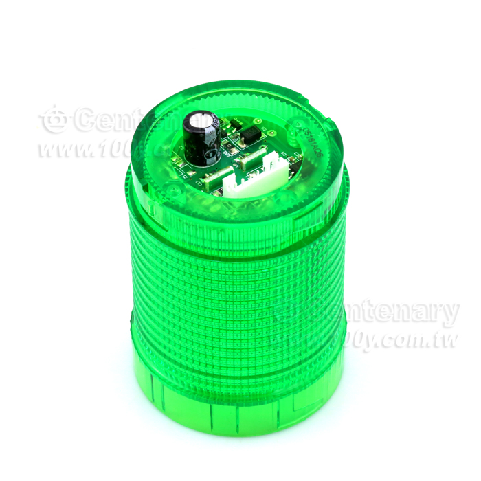 φ50 LED警示燈/長亮/綠/24V (ROHS) - 60088 產品圖片