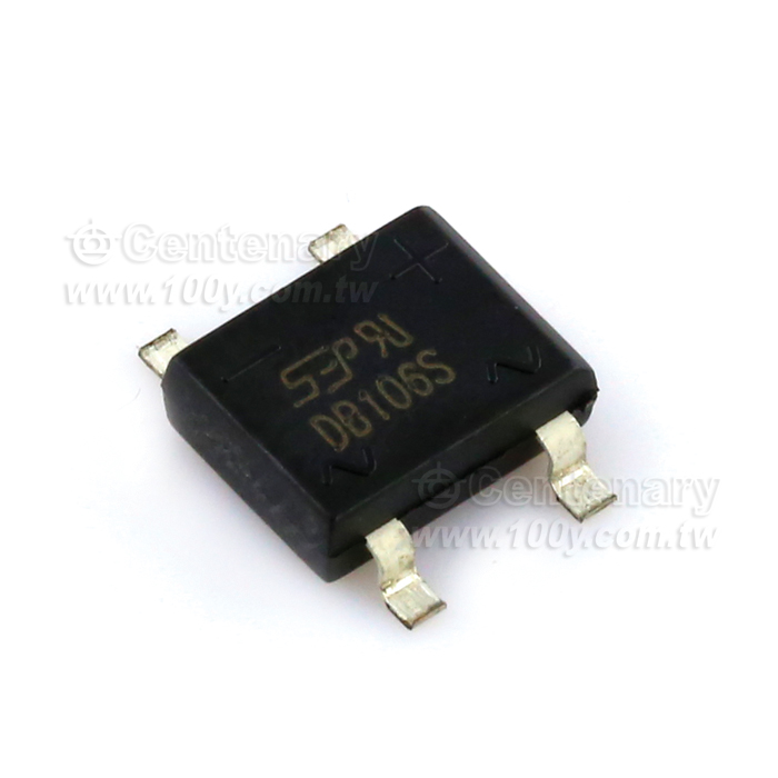 1A Single-Phase Glass Passivated Bridge Rectifier - 113256 Product Image
