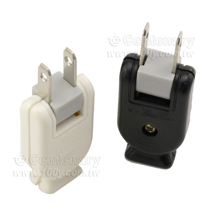 可轉向AC插頭125V/15A 1650W  - 6879 產品圖片