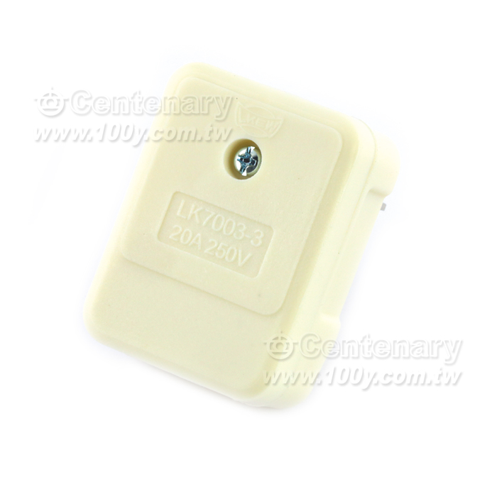 T型附接地明插頭 20A/250V - 53328 產品圖片