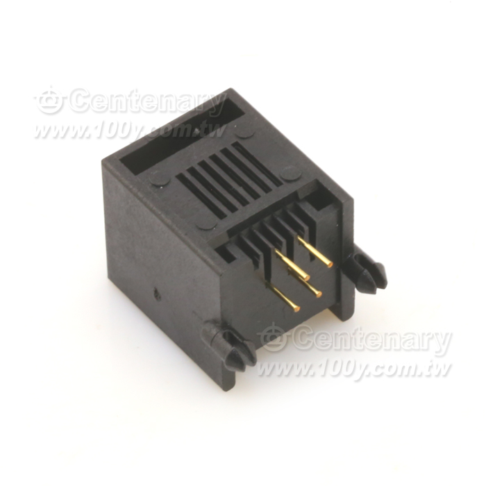 PHONE-JACK-6P4C-90°【ROHS】 - 22508 產品圖片
