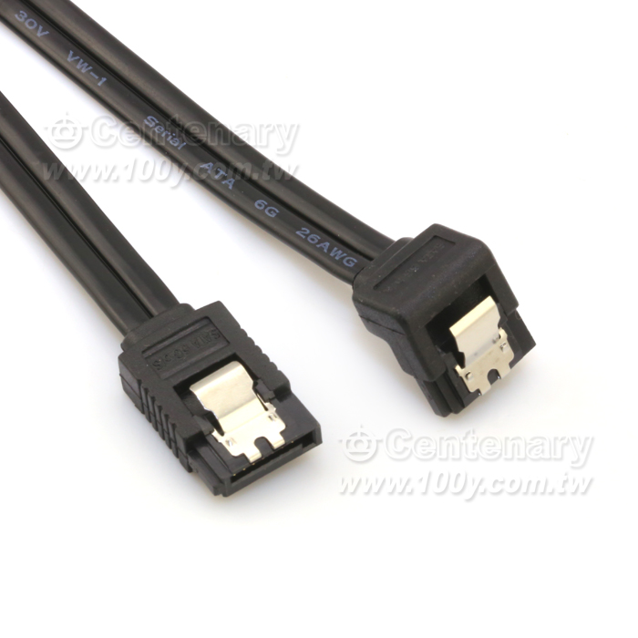 SATA3.0數據線0 6Gbps 一直一彎頭 - 97724 產品圖片
