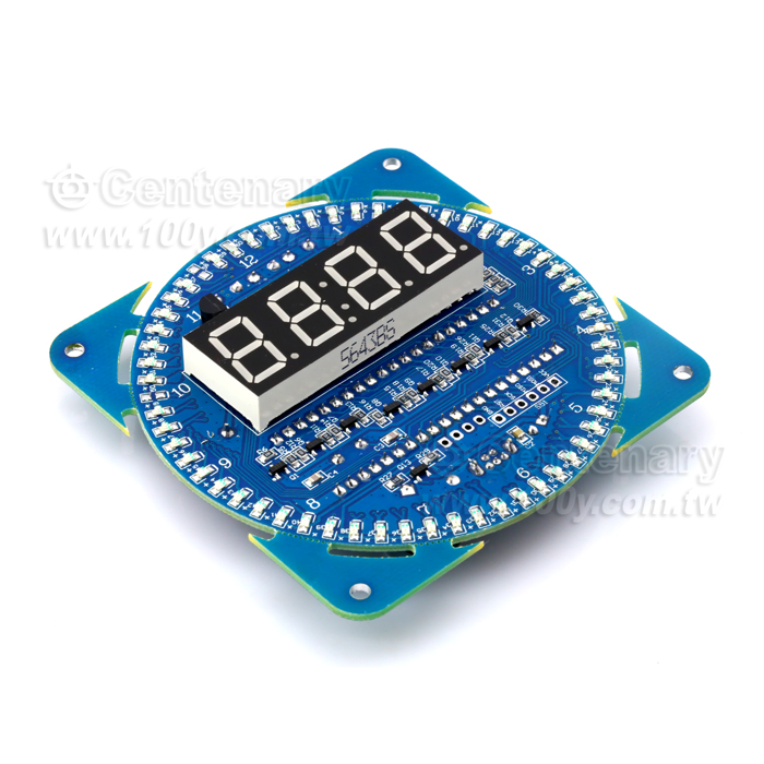 LED Display Electronic Clock DIY Kit - 113421 Product Image
