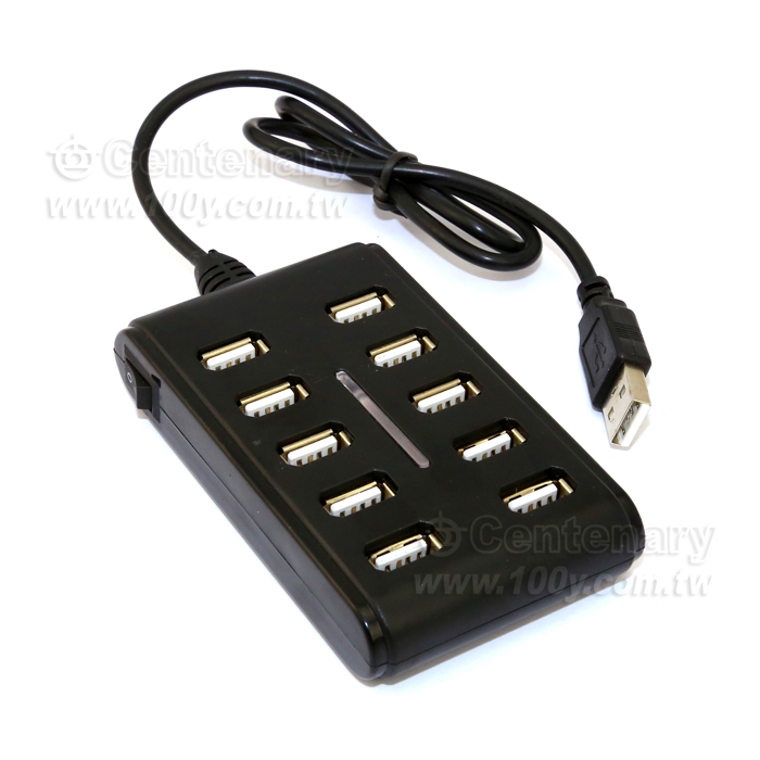 10 Port USB2.0 HUB集線器 - 107191 產品圖片