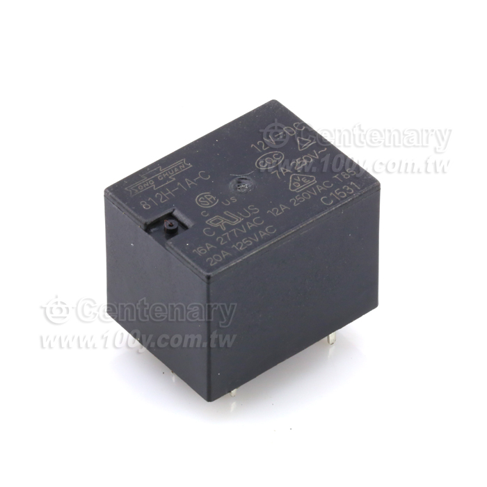 繼電器 SPNO 12VDC - 113588 產品圖片
