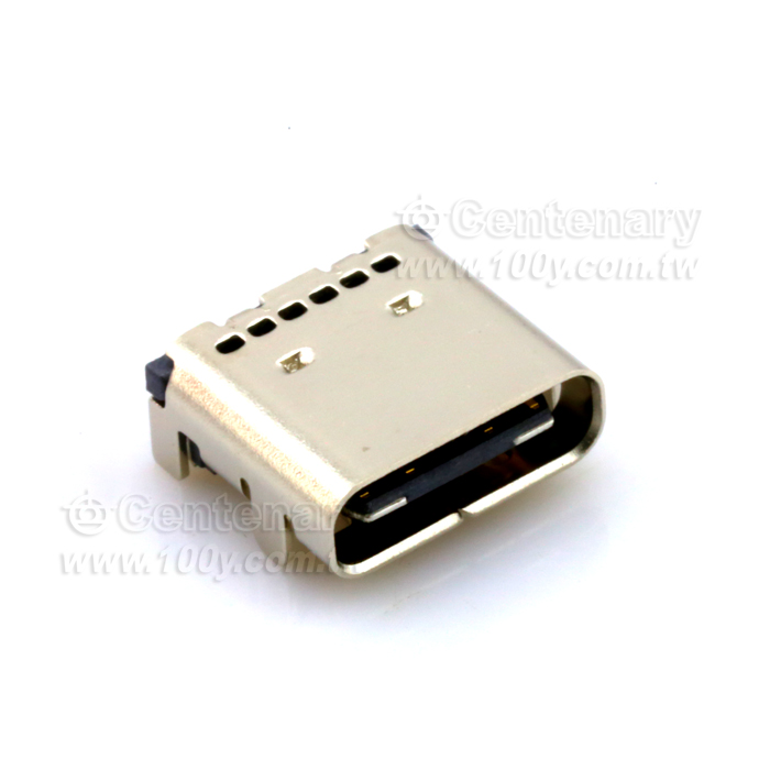 Type C 3.1 Female Plug Plate/Needle Placement - 113692 Product Image