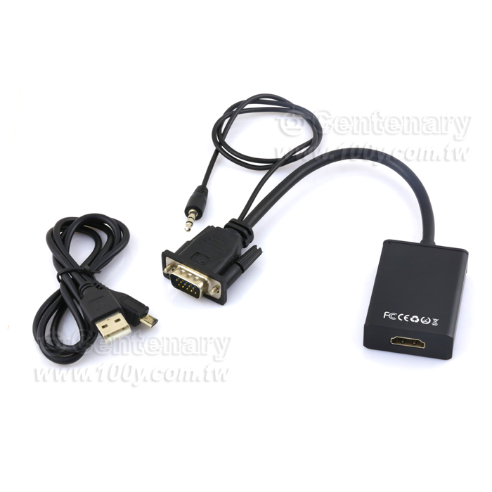 VGA轉HDMI轉換器 - 114006 產品圖片