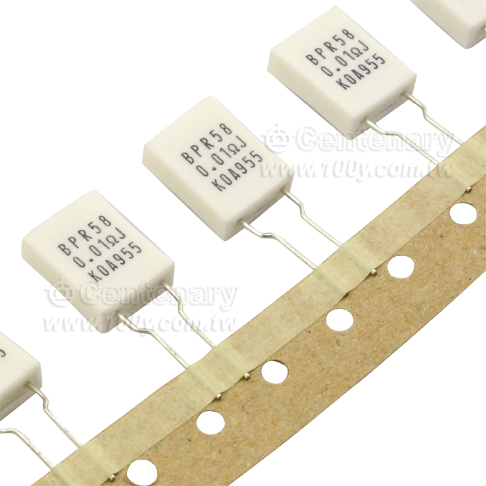 KOA_無感立式水泥電阻5W/1Ω BPR58系列 - 110728 產品圖片