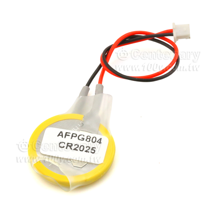 鋰電池3V (CR2025 Housing 帶引線) - 113988 產品圖片