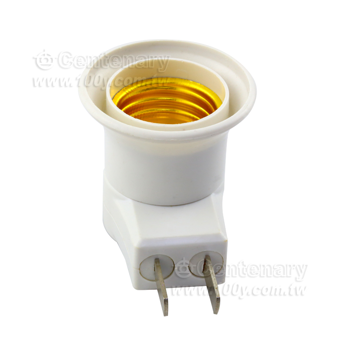 E27 Screw Lamp Holder  With Switch Plug - 114083 Product Image