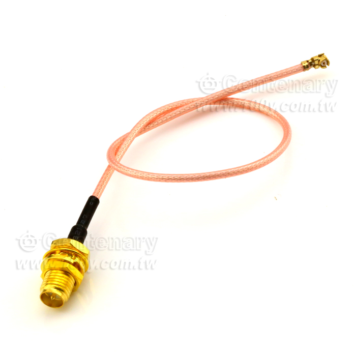 SMA External Screw Hole to IPX Cable - 120912 Product Image