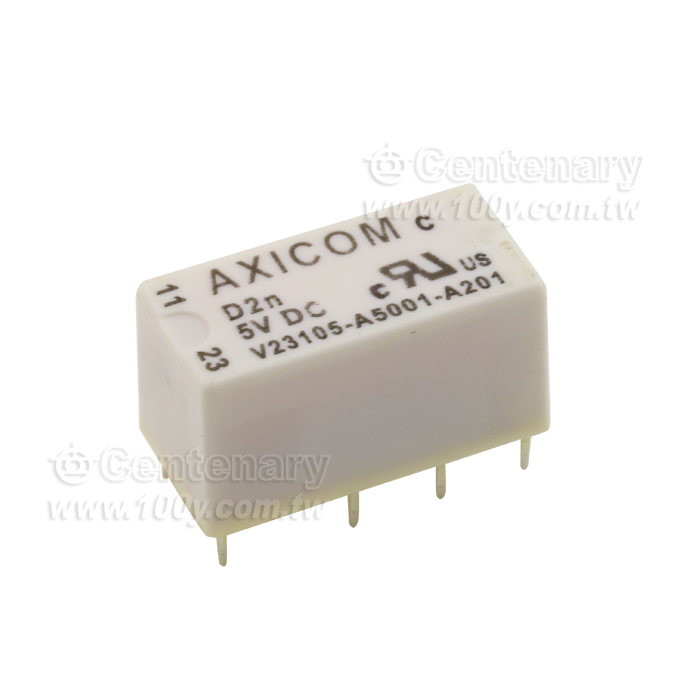 低訊號繼電器 - PCB 12VDC Non-latching 1 coil 150mW D2n - 69039 產品圖片