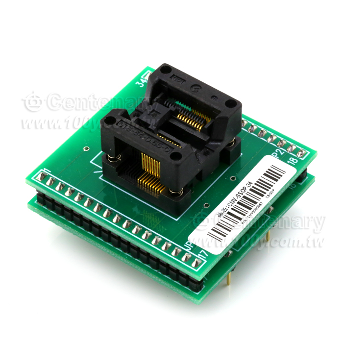 SSOP20 TO DIP20 轉換座 - 55036 產品圖片