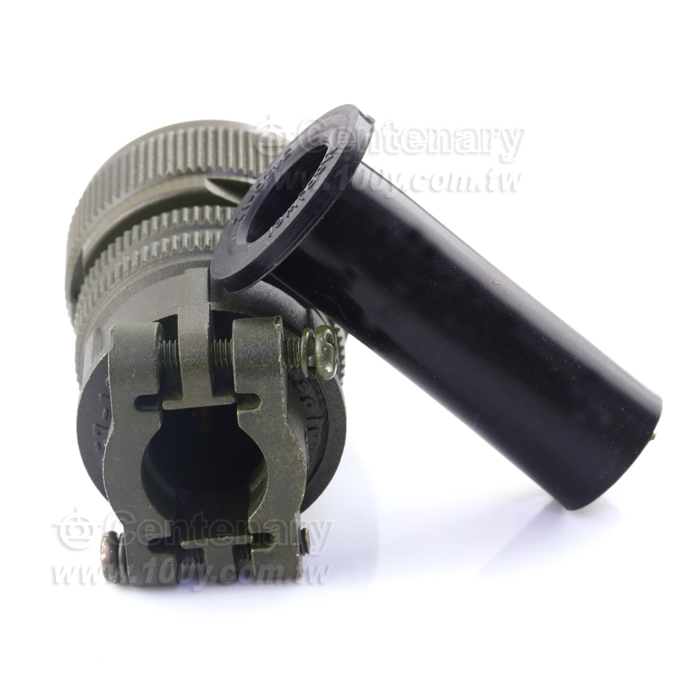 Straight Plug+Cable Strain Relief Clamp - 114635 Product Image
