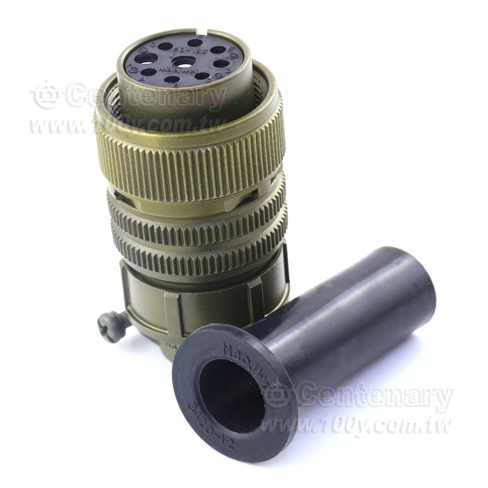Straight Plug+Cable Strain Relief Clamp - 116265 Product Image