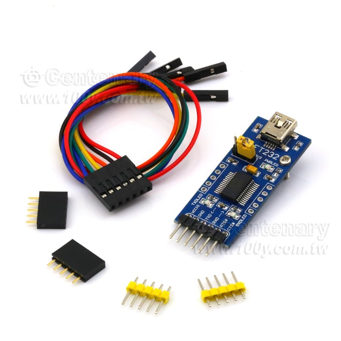 FT232模組 USB轉串口 USB轉TTL - 114650 產品圖片
