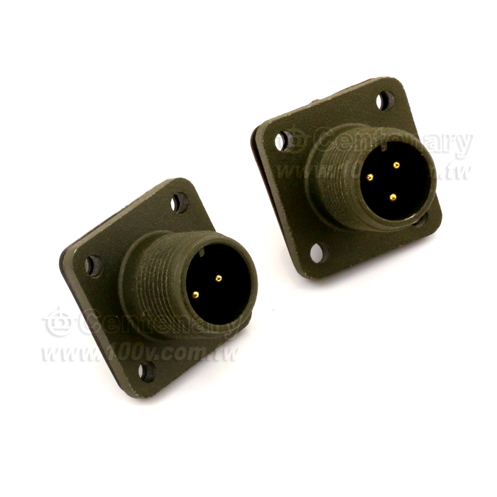 3P Box Mount Receptacle - 114727 Product Image