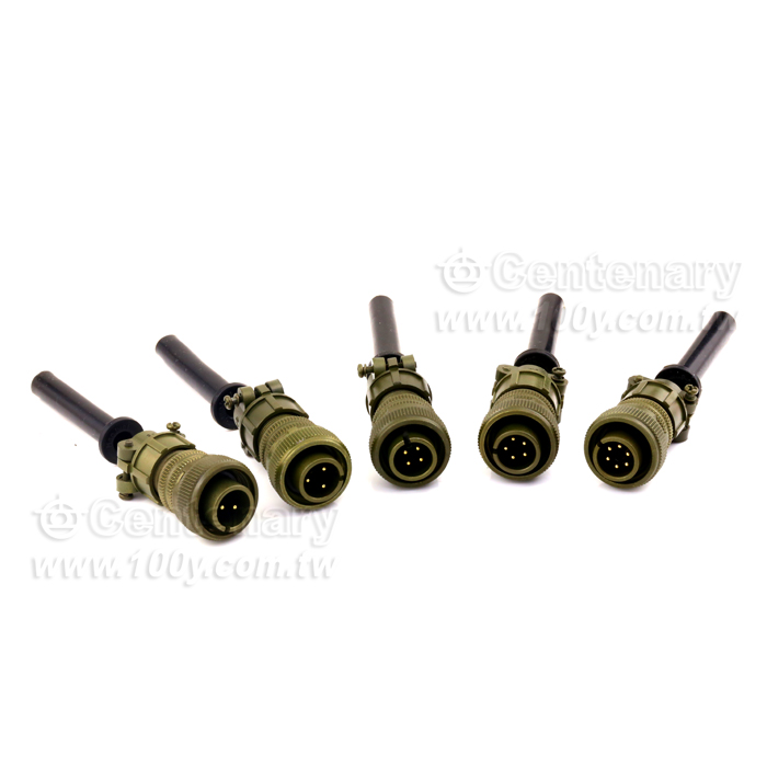 Straight Plug+Cable Strain Relief Clamp - 114732 Product Image