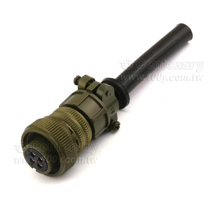 Straight Plug+Cable Strain Relief Clamp - 114751 Product Image
