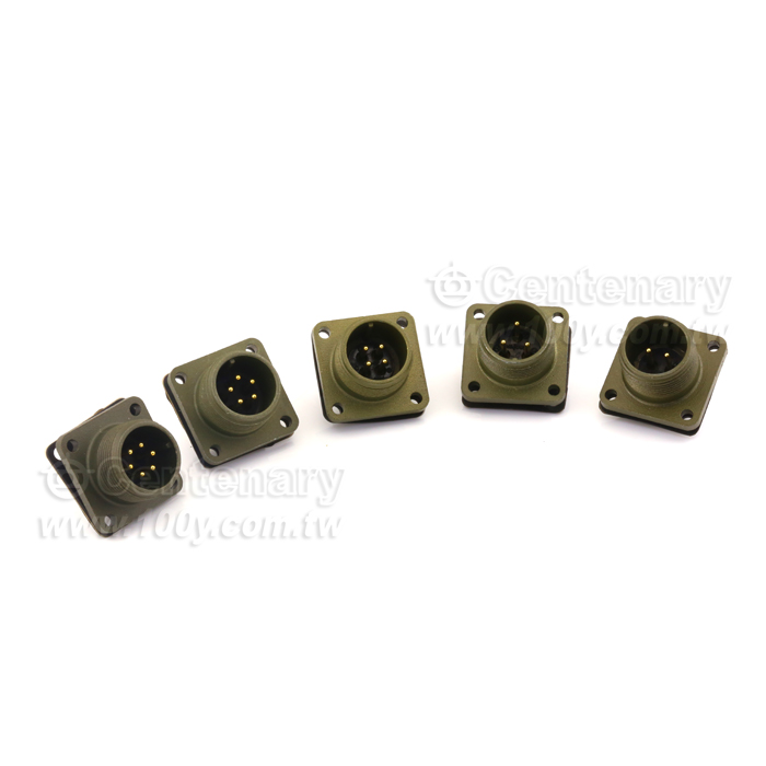 2P公端械外插座 20A 500Vac - 27782 產品圖片