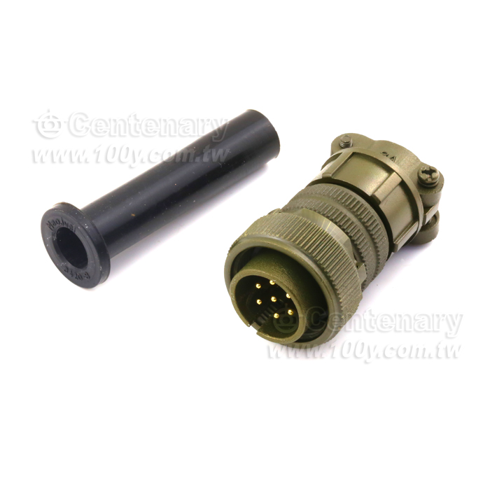 Straight Plug+Cable Strain Relief Clamp - 114759 Product Image