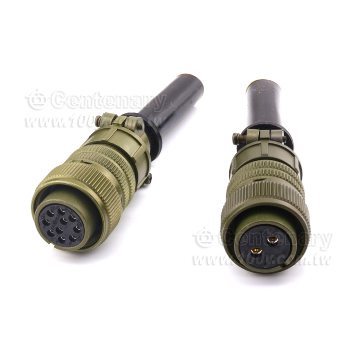 Straight Plug+Cable Strain Relief Clamp - 114767 Product Image