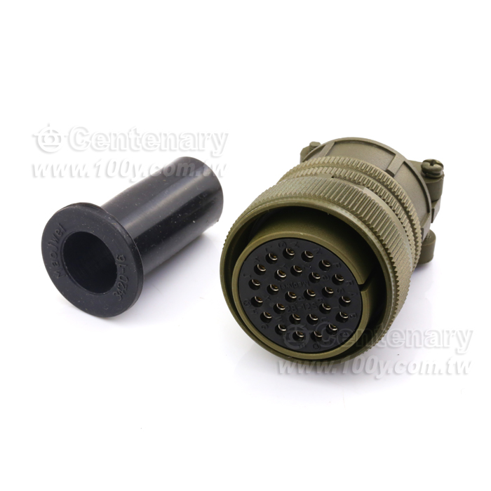 Straight Plug+Cable Strain Relief Clamp - 114790 Product Image