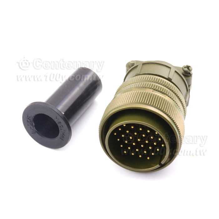 Straight Plug+Cable Strain Relief Clamp - 114792 Product Image