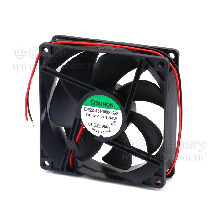 DC12V 帶線式風扇 - 114382 產品圖片