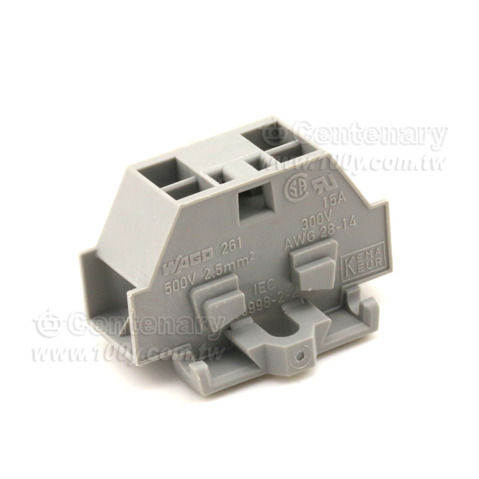 4-Conductor Terminal Block For Screw or Similar Mounting Type; Fixing Hole 3.2mm - 115037 Product Image