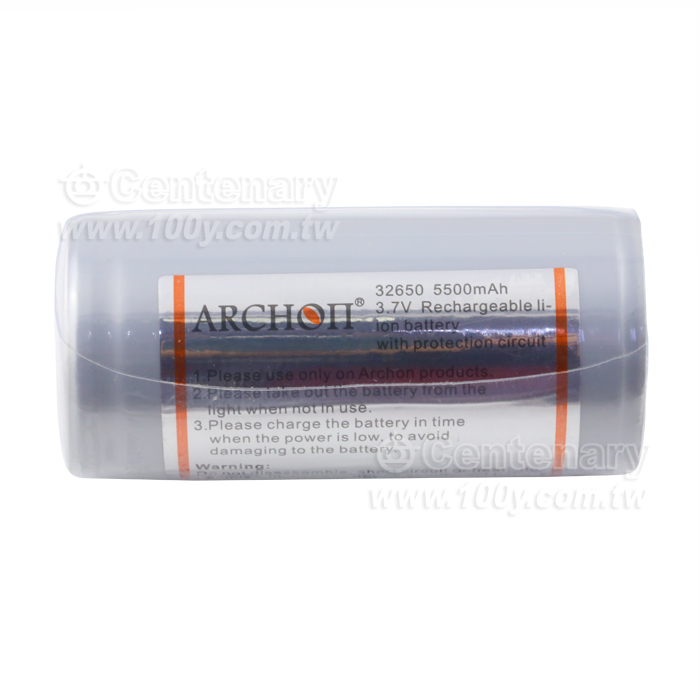 32650鋰電池 5500mAh/3.7V - 115507 產品圖片