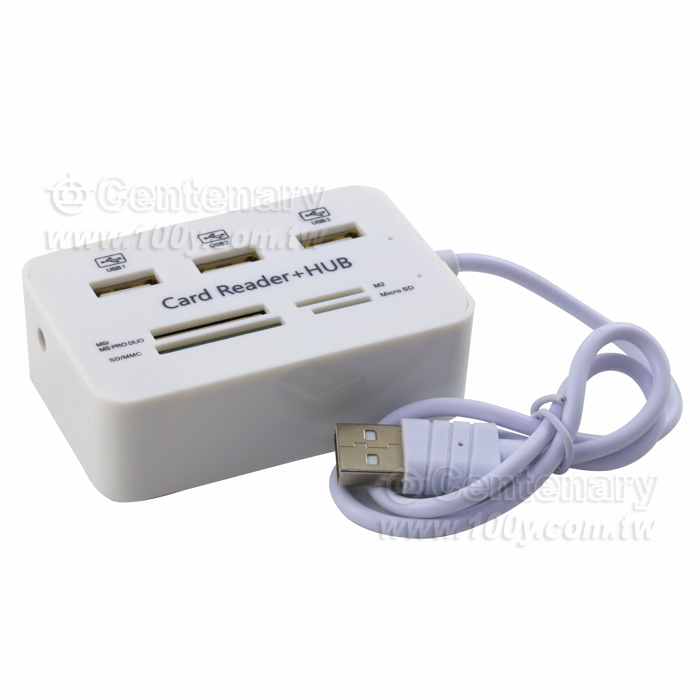 USB2.0讀卡器7合1 - 16393 產品圖片