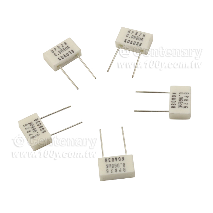 KOA_無感立式水泥電阻2W/0.068Ω - 110729 產品圖片