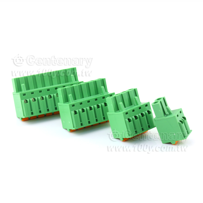 6P 插拔式接線端子-孔頭 P:5.08mm - 115668 產品圖片