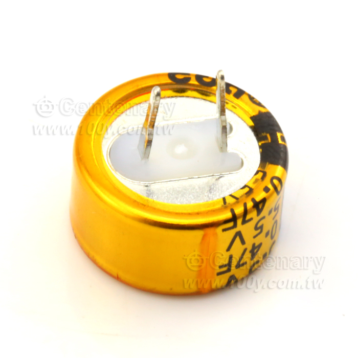 超級法拉電容 0.047F/5.5V 13.5*7.5*5mm - 115669 產品圖片