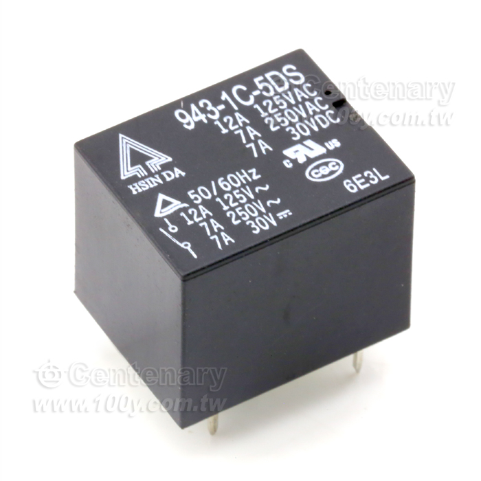 繼電器 5VDC SPDT - 115679 產品圖片